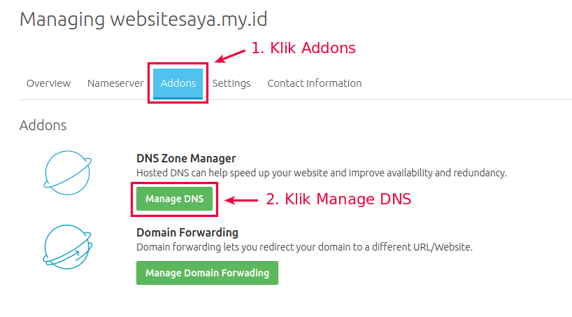 Custom Domain ID Ke Blogspot Atau Blogger - DomaiNesia