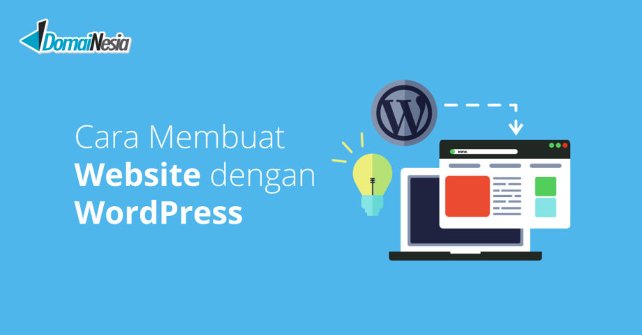 Cara Membuat Website Dengan Wordpress Di DomaiNesia