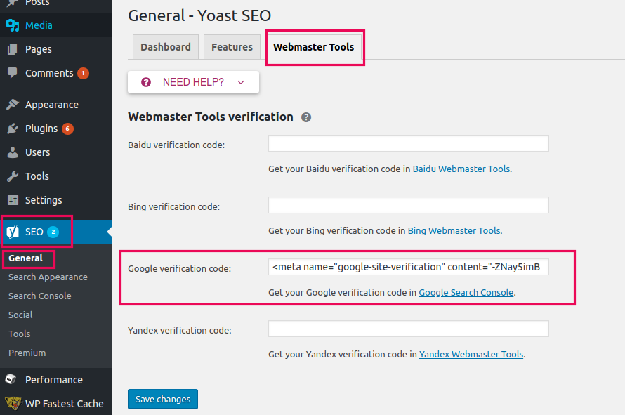 cara menggunakan google webmaster tools