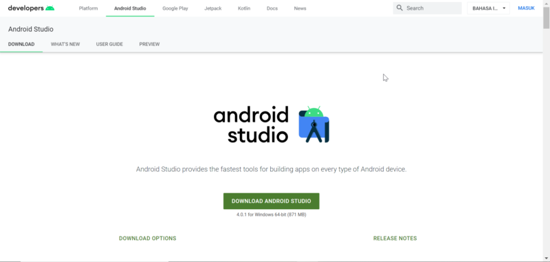 for iphone instal Android Studio 2022.3.1.18 free