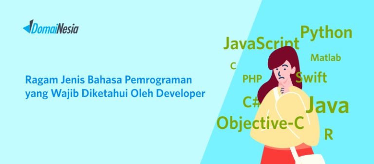 12 Bahasa Pemrograman Yang Sering Dipakai Developer - DomaiNesia