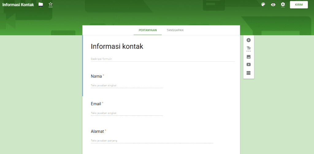 Cara Buat Google Formulir, Tidak Sampai 5 Menit!