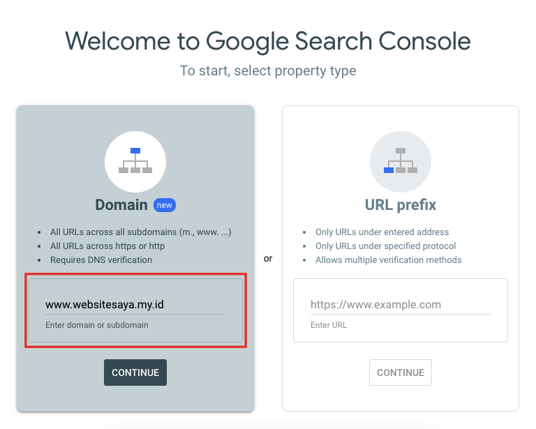 Custom Domain .id ke Google Sites