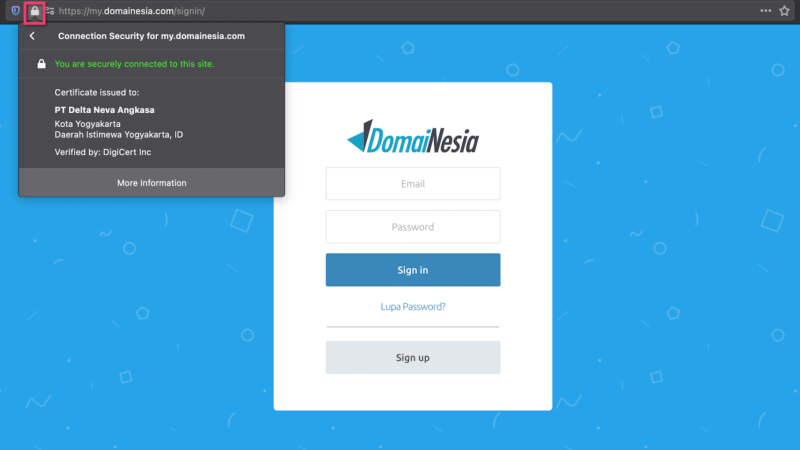 Panduan Tipe Validasi SSL: Extended Validation - DomaiNesia