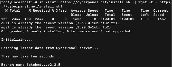 Cara install Cyberpanel Di Ubuntu