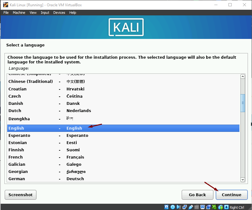 Install Kali Linux