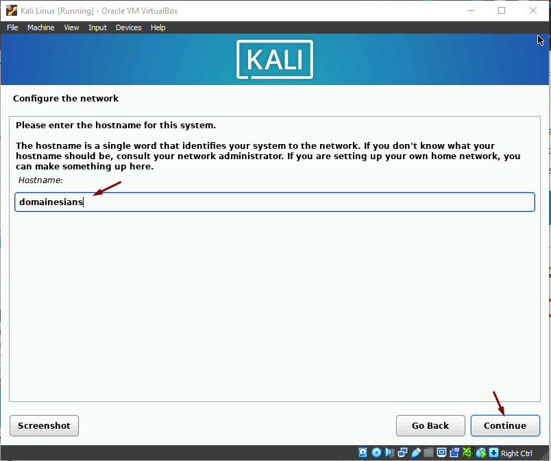 Install Kali Linux