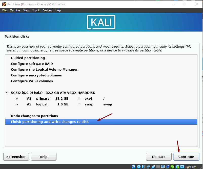 Install Kali Linux