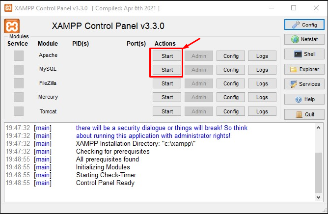 Install Laravel di Windows