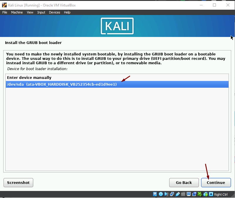 Install Kali Linux