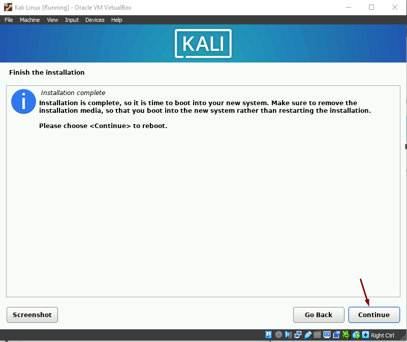 Install Kali Linux