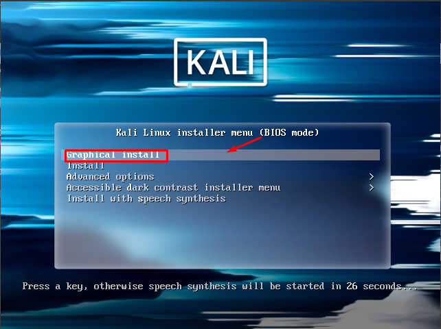 Install Kali Linux