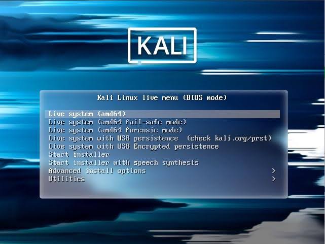 Install Kali Linux