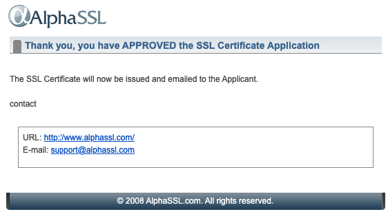 Validasi SSL GlobalSign