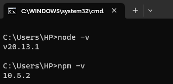 install node di windows