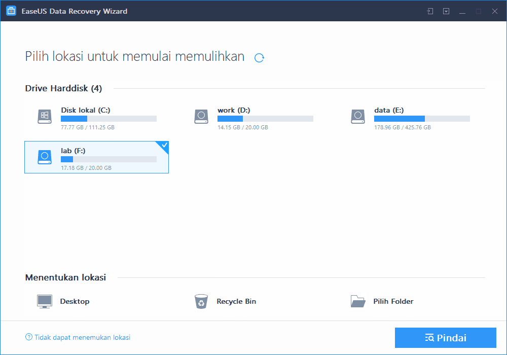 aplikasi recovery data