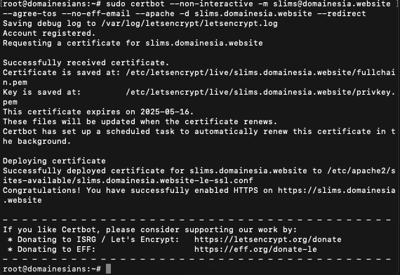 Cara Install Aplikasi SLiMS di VPS